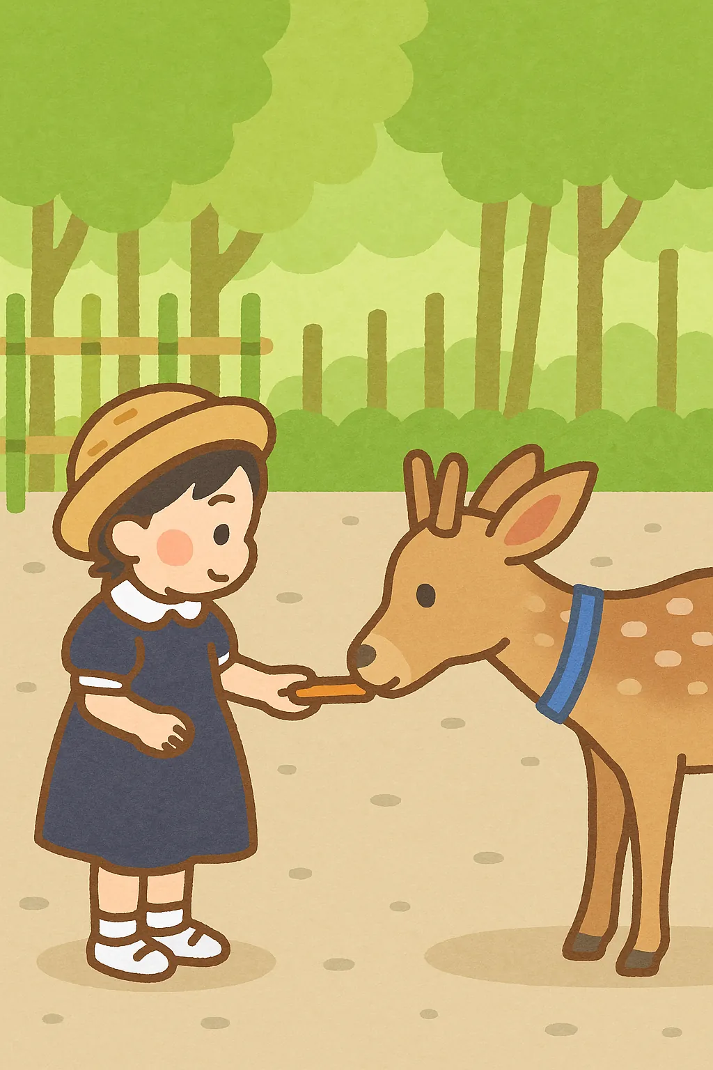 意兔AI生成作品展示3 - 小人插画